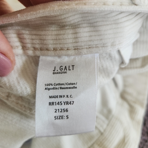 Brandy Melville Lisa cream bootcut high waisted corduroy - Picture 8 of 8